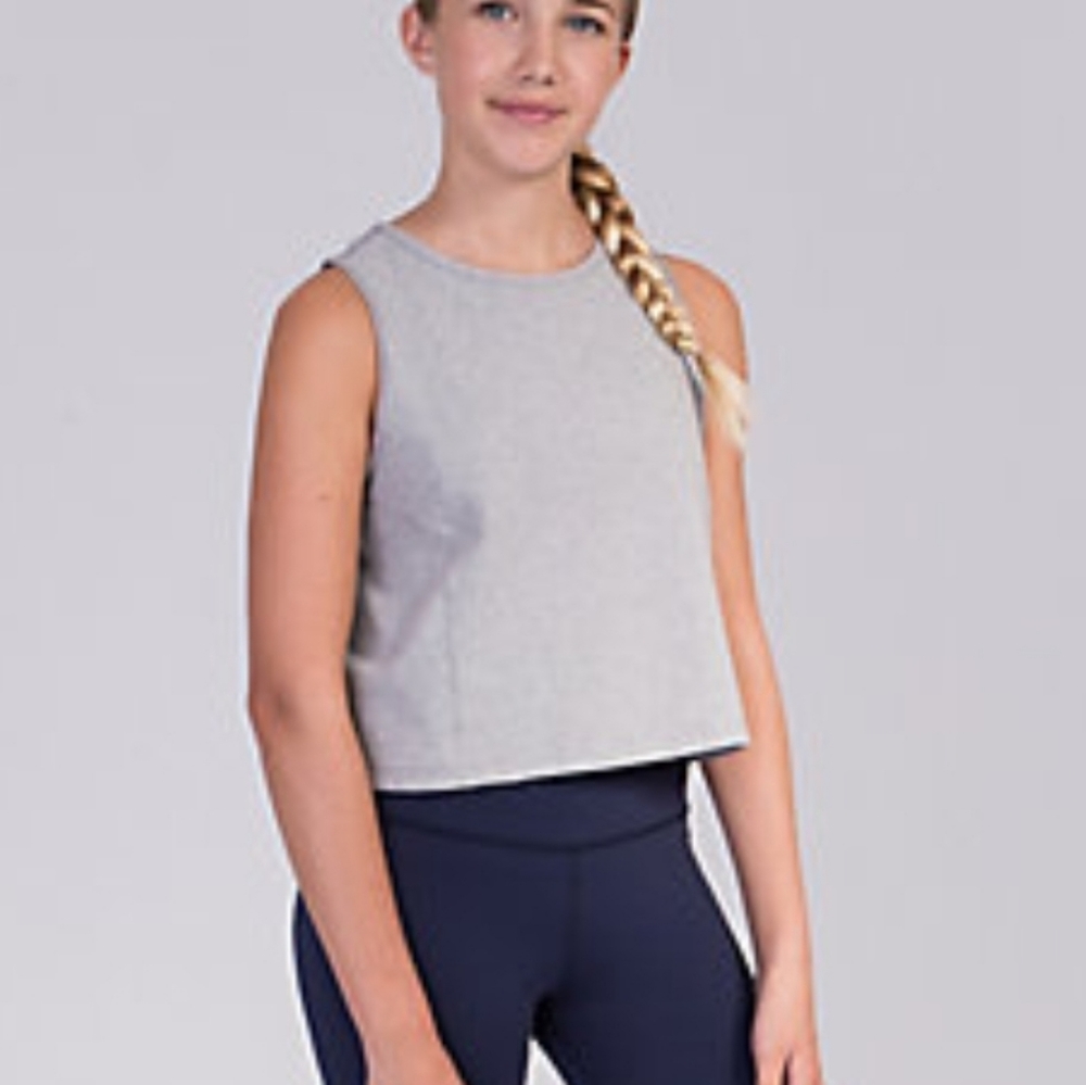 NWOT Ivivva lululemon Grey Tank